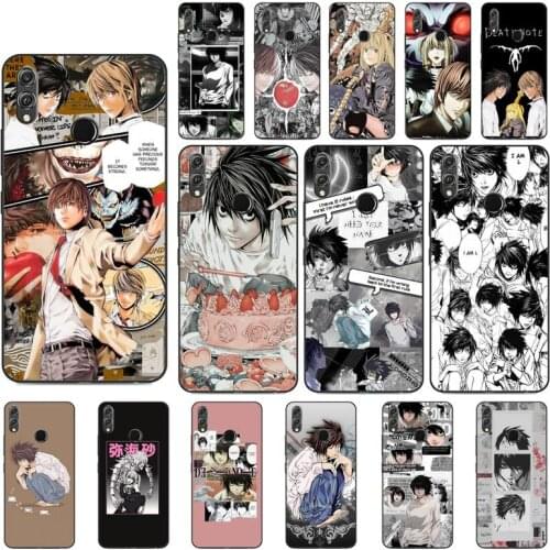 Yinuoda Anime Manga Death Note Ryuk Phone Case For Huawei Honor 8X 8A 9 10 20 Lite 30Pro 7C 7A 10i 20i