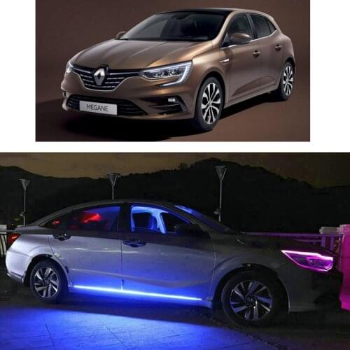 Remote Car Door Decorative Mood Lighting For Renault duster megane 2 logan captur clio laguna 2 ESPACE GRAND SCENIC KADJAR