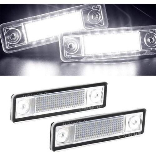 For Opel Astra G F Corsa B Omega A B Vectra B Zafira A Zafira LED No Error Canbus Car Number License Tail Plate Light Bulbs Lamp