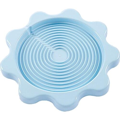Insulation Pads Kettle Mat Table Decorations Water Bottle Plate Placemat Blue PP Kitchen Tools 23.5x2cm Green Home Drain Pan