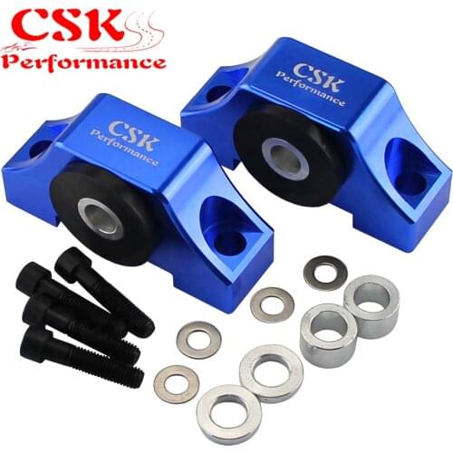 Billet Motor Torque Mount Kit Fits For Honda Civic EG EK D16 B16 B18 B20 Engine Blue