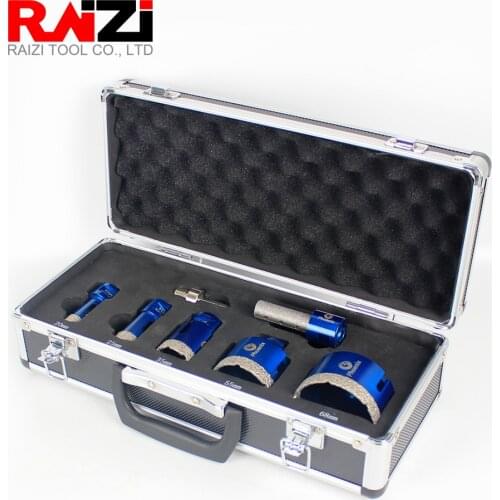 Raizi Phoenix DIamond core drill bit sets for tile ceramic marble porcelain granite diamond coated core hole saw drill bit