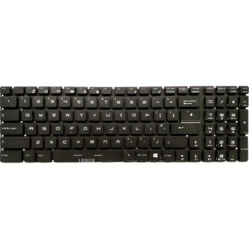 New Full RGB Colorful backlit UK keyboard for MSI Gaming GT72 2QD/GT72 6QD Dominator G GT72S Dominator Pro G Dragon