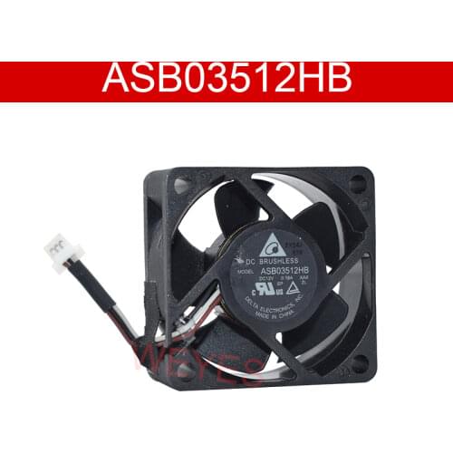NEW for ASB03512HB 3515 12V 0.18A 3 wires lines fan cooling working