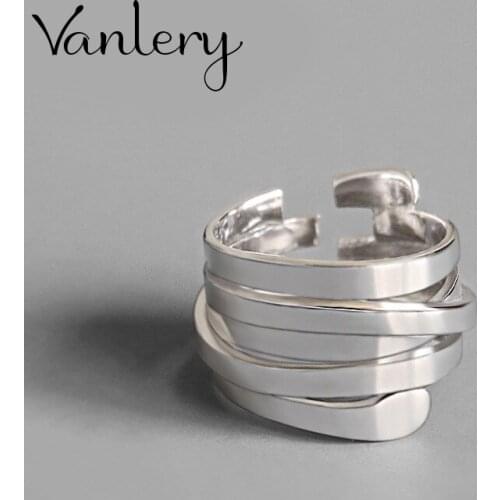 New Arrivals Charming Layer Lines Ring for Women Boho Knuckle Party Rings Gothic Punk Jewelry Gifts for Girls 2021
