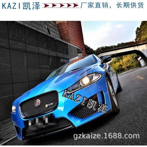 Dream2021 Fit For Jaguar Xf New Xfrs Big Surround Front Bar, Rear Lip Tail Throat