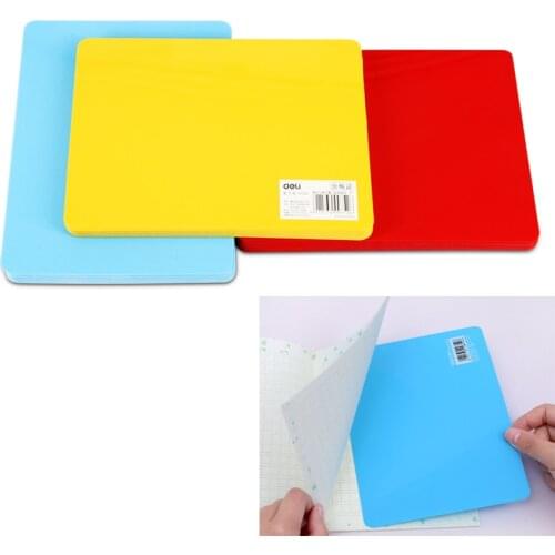 60pcs/set A5 Plastic Clipboard Writing Board Writing Pad Stationery Cutting Mat School Office Supplies Random Color