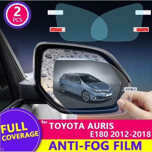 Full Cover Anti Fog Rainproof Film for Toyota Auris 2012~2018 E180 180 Scion iM Car Rearview Mirror Protective Film 2016 2017