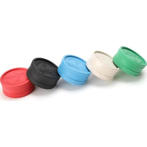 Plant Fiber Biodegradable Stash Jar Herb Containers Storage Removable Smell Proof Container Airtight Jars For Herb Tobacco