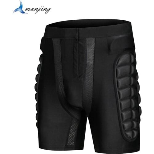 Motorcycle cross-country Pants built in shorts cycling Downill MTB shorts sports Riding Skiing Skating Hip protector