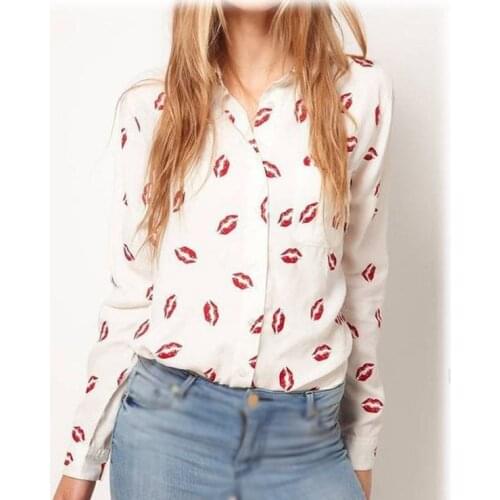 TRUSTYIWEN Womens White Shirts