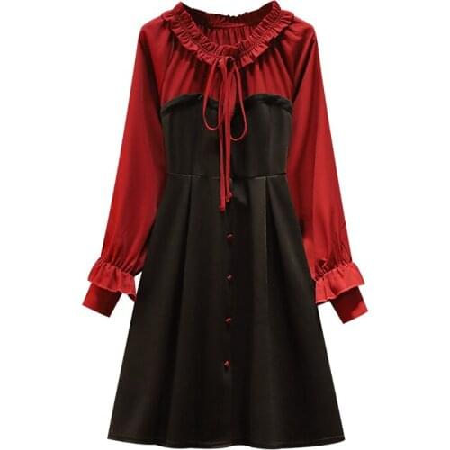 Women Dresses Plus Size Fashion Casual Sweet Button Dress For Women One-Piece New Year Elegant Dress Party Club Dresses