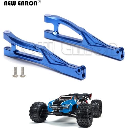 2Pc Replace AR330218 Aluminum Front Upper Suspension Arms Swing Arm For RC Car Part 1/8 ARRMA 6S Kraton Outcast Talion Notorious