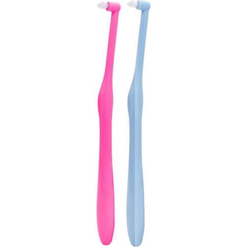 2pcs Oral Interdental Tooth Brush Small Soft Hair Correction Teeth Braces Dental Floss Oral Tooth Care
