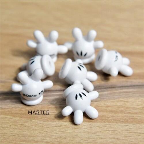 24piece 2cm classical mickey mouse hand figure toys cute mickey mouse palm microlandschaft figures