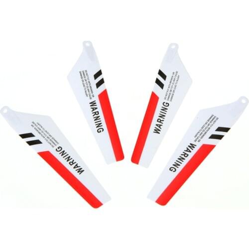 4pcs 2A 2B Free Shipping SYMA Main Blades Propellers S107 S107G 9.2cm RC Mini Helicopter Spare Parts