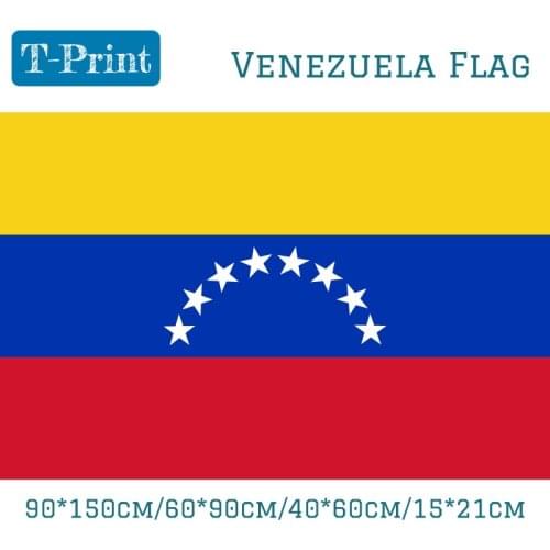 90*150cm 60*90cm 40*60cm 15*21cm VENEZUELA National Flag Polyester Flag 3 x 5 FT