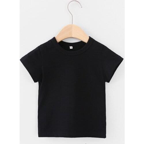 Childrens T-Shirt Children for Boys a Boy Girls Kids Kids Shirts Child Baby Toddler Cotton Cartoon Tee Tops Clothing Short