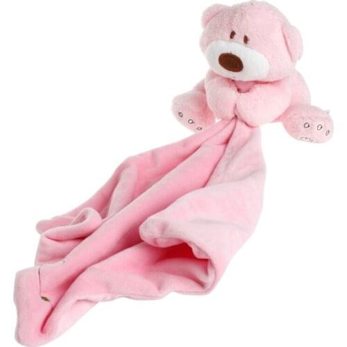 Baby Kids Comforter Washable Blanket Teddy Bear Soft Smooth Toy Plush Stuffed