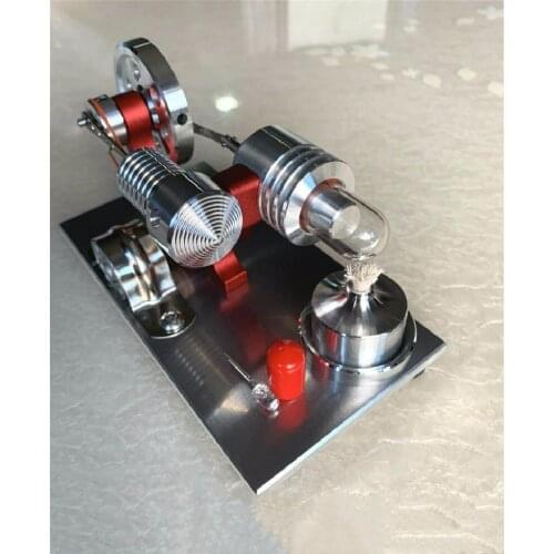 Stirling Engine Microengine Steam Engine Hobby Generator Model Boys Birthday Gifts Physical Experiment Interest Cultivation