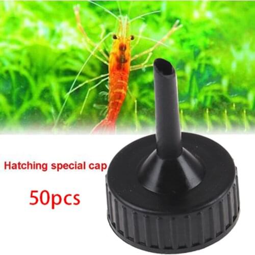 10PCS/50PCS Aquarium Brine Shrimp Incubator Cap Artemia Hatcher Accessories DIY Bottle System Regulator Valve Kit Pet Supplies