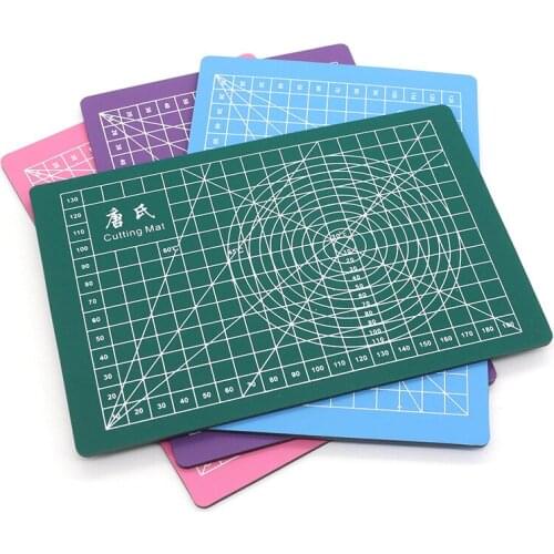 A2 PVC cutting pad DIY grid paper cutting pad automatic repair engraving pad multi-color desktop manual paper cutting craft tool