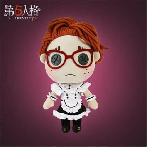 Identity V Survivor Lucky Guy Cosplay Plush Toy Doll stuffed Dress Up Clothes Maid Outfi Skin Officia Limited Cute Cos Gift