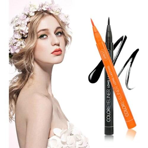 Multi-color Optional Liquid Eyeliner Pen Waterproof Sweat-proof Long-lasting No Smudging Quick-drying Easy To Apply TSLM1