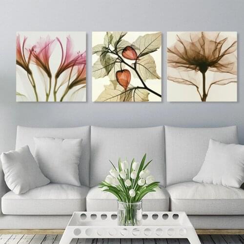Home Decor Pictures Simple Leaves Wall Paintings On Canvas Wall Art Canvas Painting Wall Picture For Living Room Bedrooms HY129