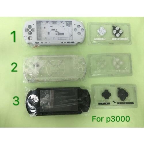 Replacement full housing shell cover case with buttons kit For PS3000 PSP 3000 Old Version Game Console