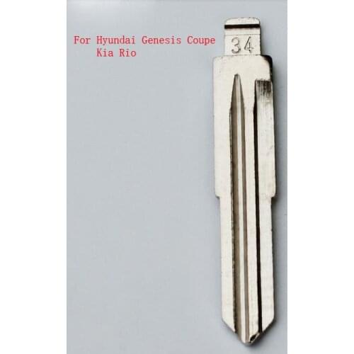 Replacement Flip Floding Remote Key Blade Car key Blank For Hyundai Elantra Genesis Coupe Kia Soul Rio Forte New Carens