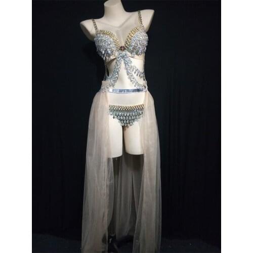 Women Sexy Nightclub Ds Gogo Performance Stage Clothes Clown Bikini Bodysuit Party Rave Outfits Festival Cosplay Wear VBD3710