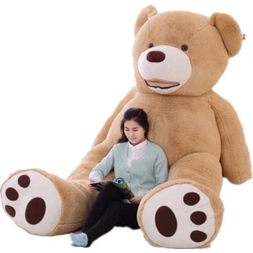 1-2.6 USA Giant Bear Skin Unfill Teddy Bear Hull Super Quality Wholesale Price Child Baby Birthday&Valentines Gift Dorpshipping