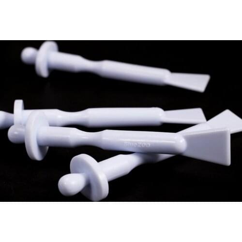 10Pcs/Set 2 In 1Nasal Hair Remover Cleaning Plastic Nose Wax Applicator Sticks Professional Effective Safe Beauty Tools