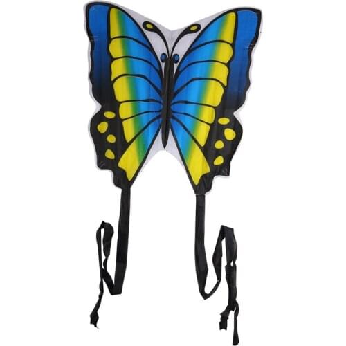 35 Inch Butterfly Kite Outdoor Toy Sport Gift for Kids Children With String Tail