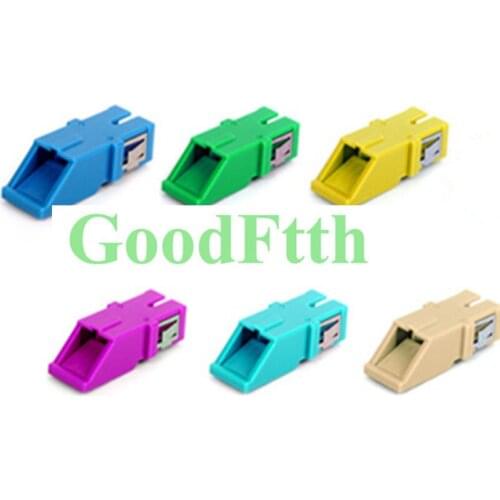 Shutter Adapter Adaptor Coupler SC-SC Simplex with Reduced Flange Flangeless GoodFtth 1000pcs/lot
