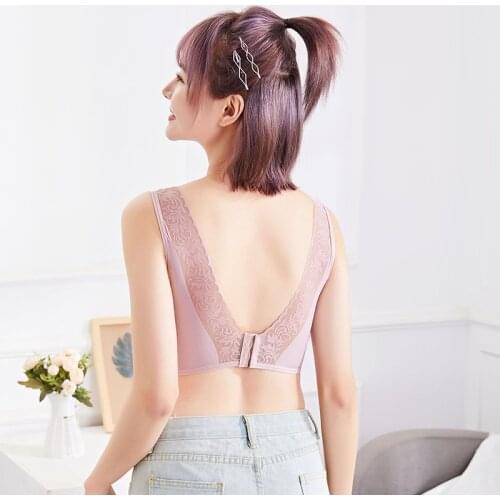 Fashion Seamless Bras For Women Underwear Brassiere Bra Bralette Sexy Lingerie Push Up Lady Ice Silk Breathable Underwire