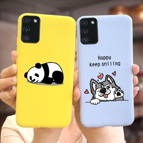 For Samsung Galaxy A02s Case A025F Cute Panda Cartoon Cover Soft Slim Phone Cases For Samsung A02s A 02s Galaxy M02s M 02s Funda