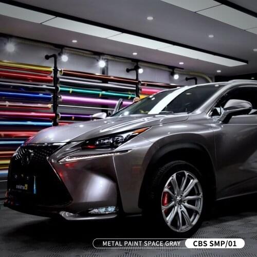 Export Quality Grey Classic Tinting Film For Full Car 1.52*18m Roll Size Vinyl Wrapping PVC Changing Color Film