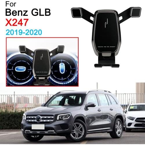 Gravity Car Mobile Phone Bracket Air Vent Mount Call Phone Holder Stand for Benz GLB X247 Accessories 2019 2020