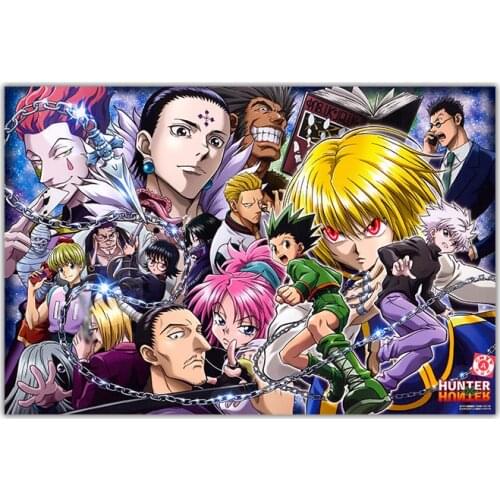 Hunter x Hunter Poster Popular Classic Japanese Anime Home Decor Poster Print 30x45cm 60x90cm
