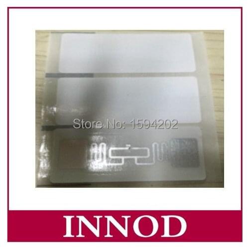 ISO18000-6C UHF tag RFID Inlay label with Alien H3 9662 tag User memory 512bits / read range 10meter uhf rfid tag paper label