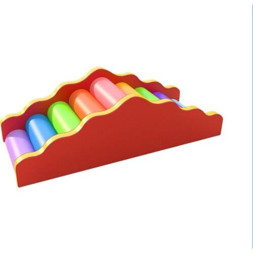 YLWS32 Early Education Soft Ladder Slide Structure Safety PU Foam Toddler Toy Household Or Park Customized Factory Low Price