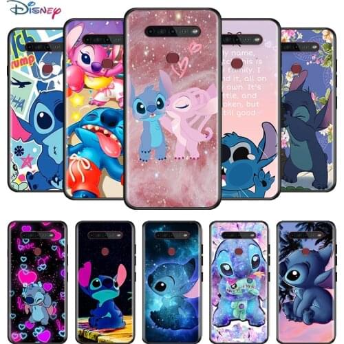 Disney Cartoon Animation Lilo Stitch For LG K92 K71 K62 K61 K52 K51S K50S K42 K41S K40S K31 K30 K22 Soft TPU Silicone Phone Case