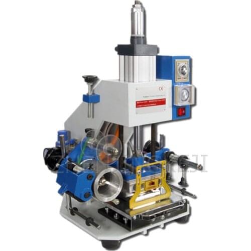 Pneumatic Hot Stamping Machine Clothing Bag Paper Bag Card Invitation Calendar Leather Hot Stamping Machine Pneumatic Tools 500W