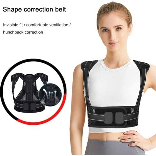 Lumbar Support Plate Anti-kyphosis Close-fitting Breathable Correction Belt Invisible Sitting Posture Correction Device