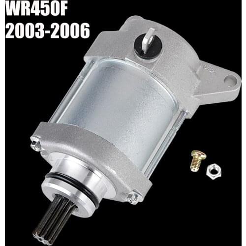 Engine Starter Motor for Yamaha WR450F 2003 - 2006 5TJ-81890-00 5TJ-81890-10 5TJ-81890-20 WR 450F WR 450 F