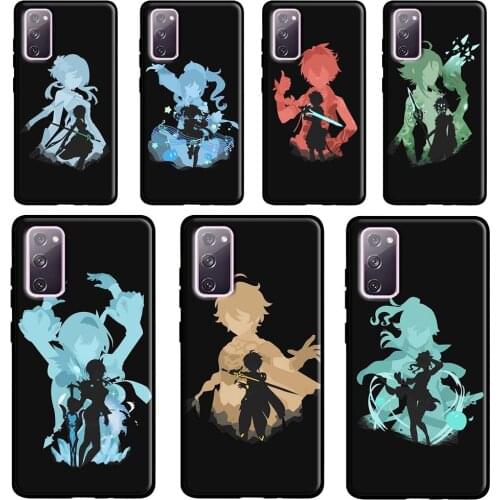 Xiao Zhongli Genshin Impact Case For Samsung Galaxy S20 FE S21 Ultra Note 20 Note 9 10 S10e S8 S9 S10 Plus Phone Cover