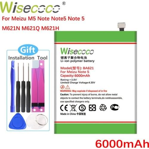 Wisecoco Meizu M5 Note Phone Batteries China