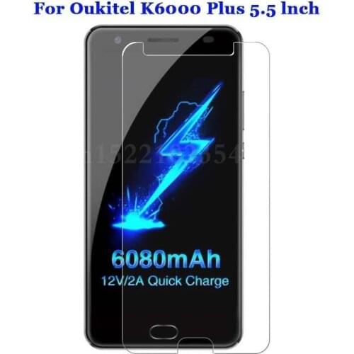 Tempered For Oukitel OK6000 Plus Premium 9H 2.5D Explosion-Proof Phone Screen Protector Film Mobile Phone glass
